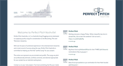 Desktop Screenshot of perfectpitchnashville.com