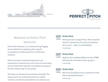 Tablet Screenshot of perfectpitchnashville.com